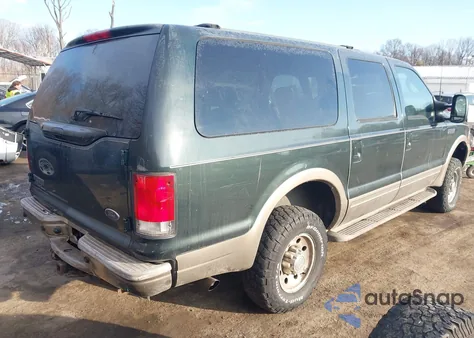 2003 Ford Excursion Eddie Bauer z USA, uszkodzony, nr VIN 1FMNU45S83EC62332
